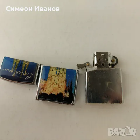 Интересна бензинова запалка Барселона B0102, снимка 5 - Запалки - 48692314