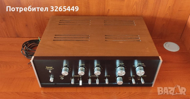 Продавам усилвател Sansui AU-555A, снимка 2 - Ресийвъри, усилватели, смесителни пултове - 52918633