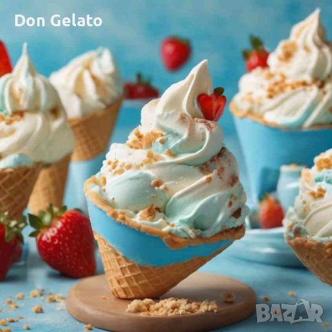 Суха смес за СИН сладолед * Сладолед на прах ИТАЛИАНСКИ КАРАМЕЛ* (1200г / 3 L Вода), снимка 6 - Други - 42383664