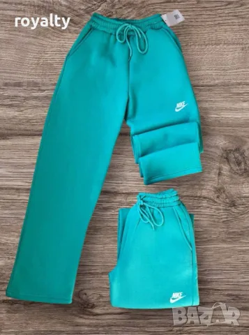 Nike памучно ватирано дамско долнище 