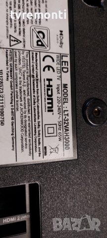 Main board 17MB171 for, JVC LT-32VAH3000, for 32 inc DISPLAY VES315WNGL-2D-N52, снимка 7 - Части и Платки - 39124313