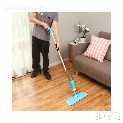 Спрей Моп за Почистване с Резервоар за вода и препарат, снимка 3 - Мопове, кофи, четки и метли - 37963173