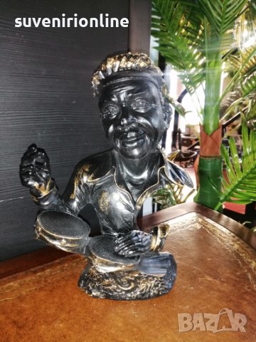 Декоративна статуетка музикант, снимка 4 - Статуетки - 39174578