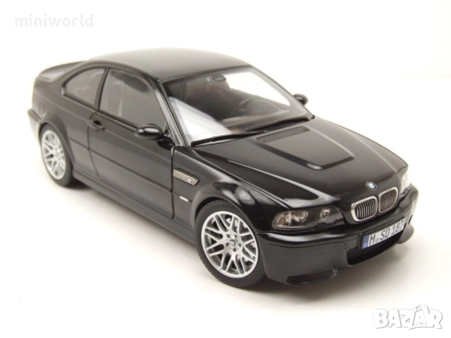 BMW M3 CSL E46 2003 - мащаб 1:18 на Norev моделът е нов в кутия., снимка 10 - Колекции - 52176627