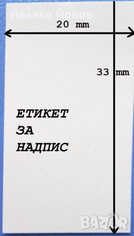 Ключодържатели с възможност за поставяне на етикет с надпис, различни цветове, снимка 12 - Други - 27767011