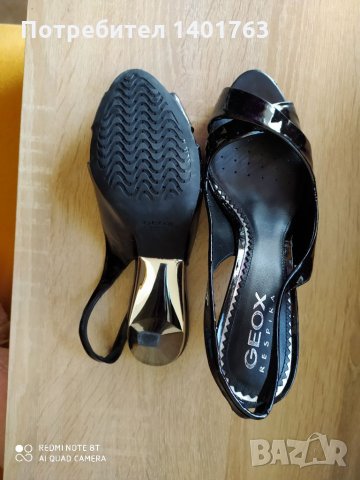 Официални дамски обувки, сандали на висок ток Geox, снимка 3 - Дамски елегантни обувки - 33409087