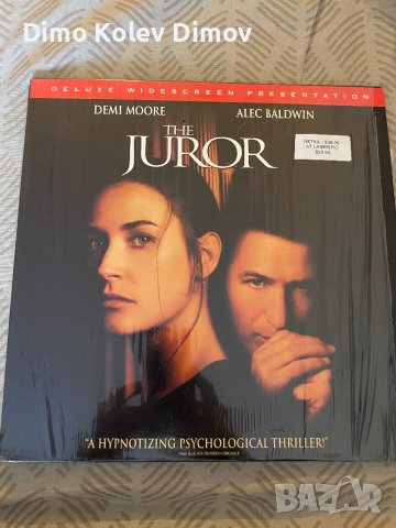 Laserdisc "The Juror" Deluxe Widescreen NTSC, снимка 1 - Други жанрове - 43865288