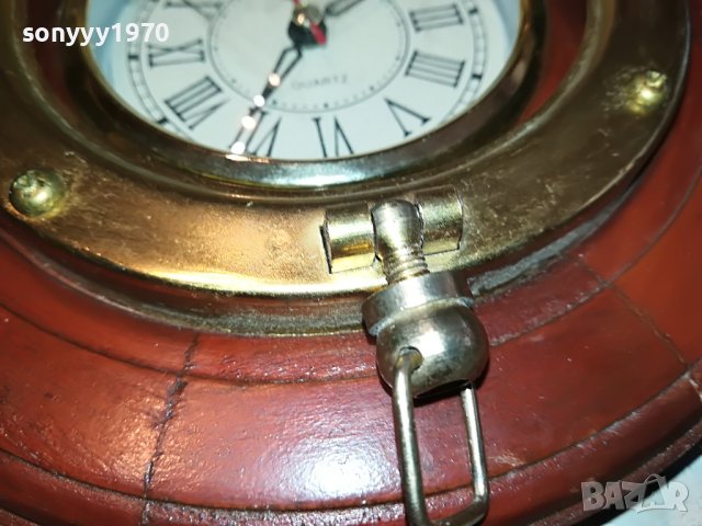 ANTIQUE-FRANCE-КОРАБЕН РУЛ ЧАСОВНИК 2610221344L, снимка 5 - Антикварни и старинни предмети - 38459008