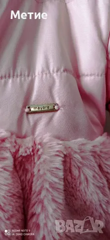 Пухкаво яке на Mayoral, снимка 3 - Бебешки якета и елеци - 48712150