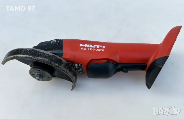 HiLTi AG 125-A22 - Безчетков акумулаторен ъглошлайф 22V 2024г.