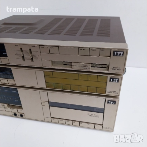 ТОП ОФЕРТА -30%  аудиосистема ITT усилвател,тунер, дек , снимка 3 - Аудиосистеми - 52183811