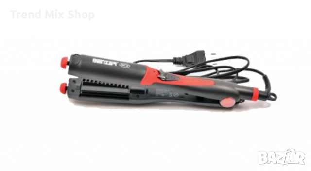 Преса за оформяне на коса BENZER BR-1716 HCR + ПОДАРЪК Силиконова четка за лице и масаж Flawless, снимка 11 - Преси за коса - 51622105