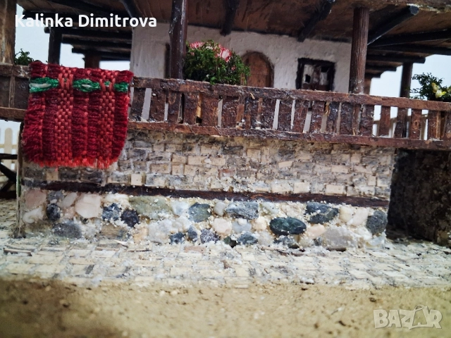Макет на къща-изцяло ръчна изработка., снимка 14 - Декорация за дома - 51706224