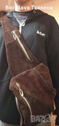 Спортни чанти от естествена кожа