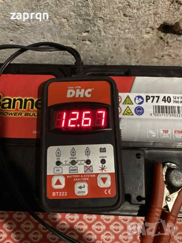 Нов акумулатор Banner/Банер 77ам/ч 700 А с гаранция, снимка 2 - Части - 52325741