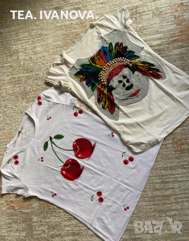 Дамска тениска , потник различни размери, снимка 7 - Тениски - 32894836