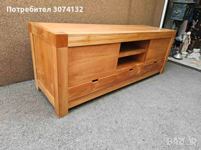 Шкаф в стил Рустик изработен изцяло от дърво, снимка 5 - Шкафове - 53037465