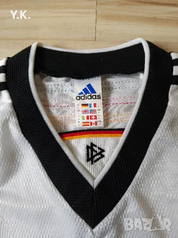 Оригинална мъжка тениска Adidas x Germany National Football Team / Season 98 (Home), снимка 4 - Тениски - 47277711