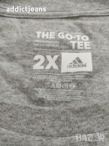 Мъжка тениска Adidas размер XXL, снимка 2 - Тениски - 35303875