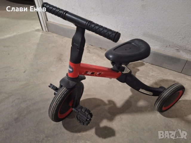 Колело Триколка/баланс 2 в 1 "Смарти" Chipolino, снимка 7 - Детски велосипеди, триколки и коли - 52204987