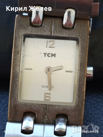 Дамски часовник TCM елегантен дизайн Много красив 21212