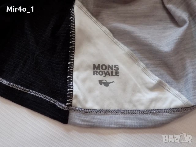 тениска mons royale merino wool потник блуза фанела худи дамска оригинал планина туризъм спортна L, снимка 7 - Тениски - 50748946