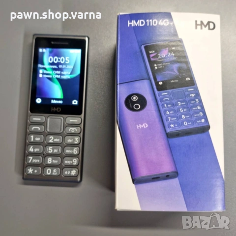 Мобилен телефон GSM HMD 110 4G (2025) – в отлично състояние!, снимка 4 - Други - 53178745
