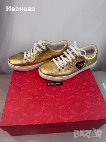 Оригинални дамски кецове DOLCE AND GABBANA, снимка 2 - Кецове - 52211246