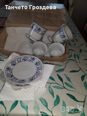 сервиз за кафе, снимка 2 - Чаши - 52242994