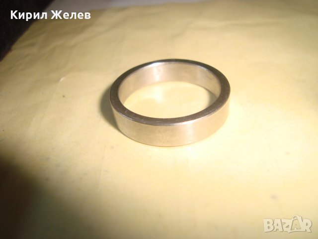 СТОМАНЕНА ХАЛКА ПРЪСТЕН с ИНКРУСТИРАНИ ЦИРКОНИ БЛАГОРОДНА НЕРЪЖДАЕМА СТОМАНА 22677, снимка 6 - Пръстени - 33153885