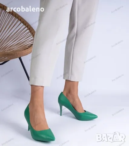 Дамски класически обувки на висок ток от еко кожа Mikolada, 2цвята , снимка 3 - Дамски елегантни обувки - 50074767