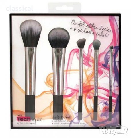Професионални сетове четки за грим Real Techniques , снимка 2 - Комплекти и лотове - 27878405