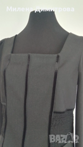 Дамска блуза с буфан ръкав ръчна изработка , снимка 15 - Блузи с дълъг ръкав и пуловери - 52487885