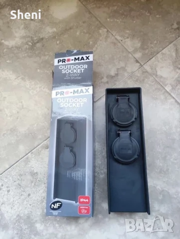 Външен разклонител Pro Max IP 44 с водозащита, снимка 2 - Градински мебели, декорация  - 50755334