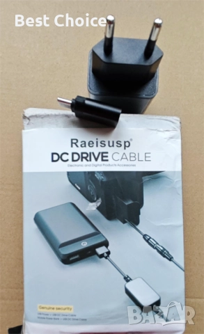 комплект за захранване CanonEOS с фалшива (dummy) батерия, снимка 7 - Батерии, зарядни - 52569622