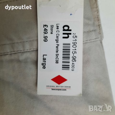 Lee Cooper - Мъжки панталон Cargo, памучен, размер L.                , снимка 4 - Панталони - 39672125