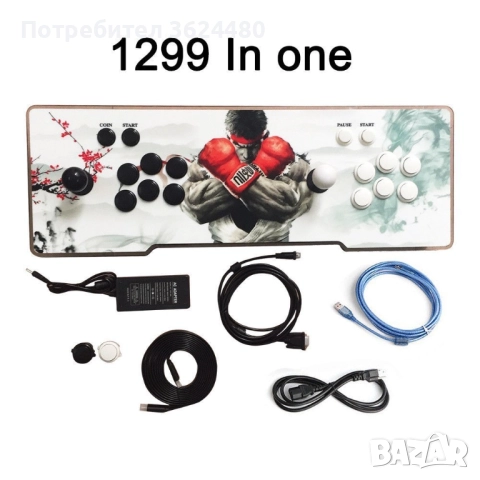 Аркадна преносима игра Pandora Box 6 с 3600 игри 2041, снимка 6 - Игри за PlayStation - 52774692