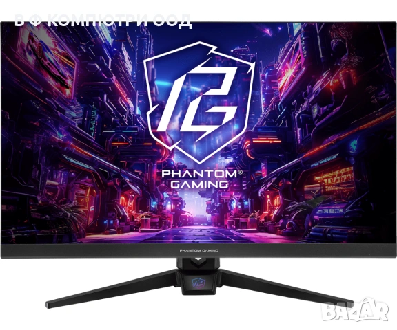 Геймърски Монитор ASRock PG27FFT1A - 27" inch IPS FHD(1920x1080) 180Hz, 1ms, FreeSync