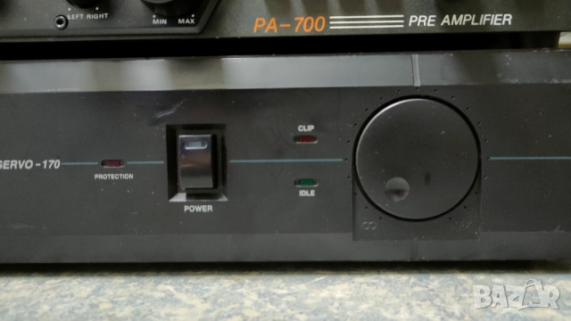 Предусилвател Gemini PA - 700 и крайно стъпало Samson servo - 170, снимка 3 - Ресийвъри, усилватели, смесителни пултове - 52501481