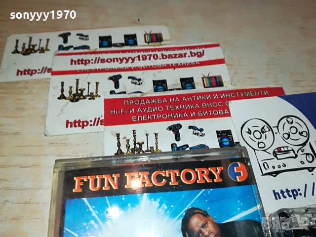 FUN FACTORY ORIGINAL TAPE-КАСЕТА 1005232031, снимка 8 - Аудио касети - 40658709