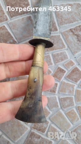 Нож, кама, кинжал. Персийска кама от 19-ти век, снимка 11 - Антикварни и старинни предмети - 52866809