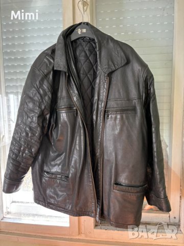 Мъжки якета от естествена кожа, снимка 3 - Якета - 43105924