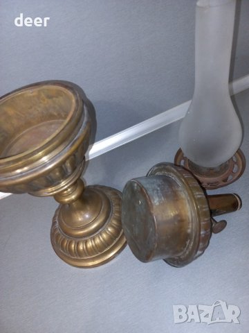 Старинна  висока лампа, снимка 6 - Други - 42962122