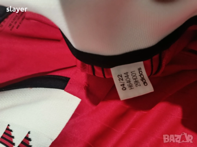 Оригинална фланелка Manchester United Adidas, снимка 6 - Спортни дрехи, екипи - 52938538