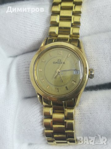 Ω OMEGA дамски автомат/ automatic - 18k Gold/ злато - ORIGINAL, снимка 4 - Дамски - 36833225