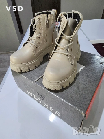 Женски боти от естествена кожа N:37, снимка 6 - Дамски боти - 53410653