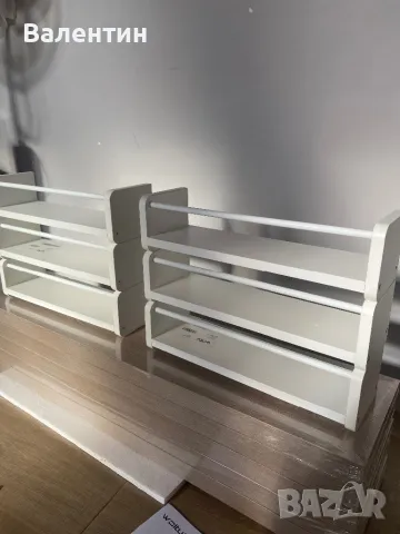 Комплект от 3 стенни рафта, снимка 8 - Етажерки - 50396695
