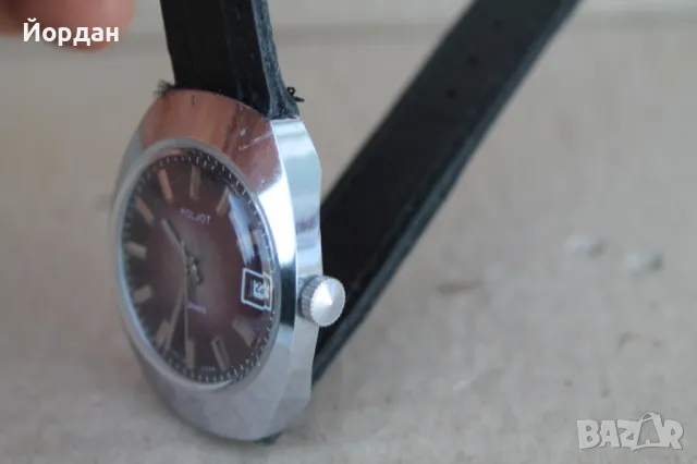 СССР мъжки часовник ''Полет'', снимка 10 - Мъжки - 47471264