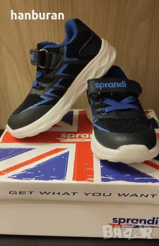 Светещи бебешки маратонки sprandi, размер 22, снимка 2 - Бебешки обувки - 49547100