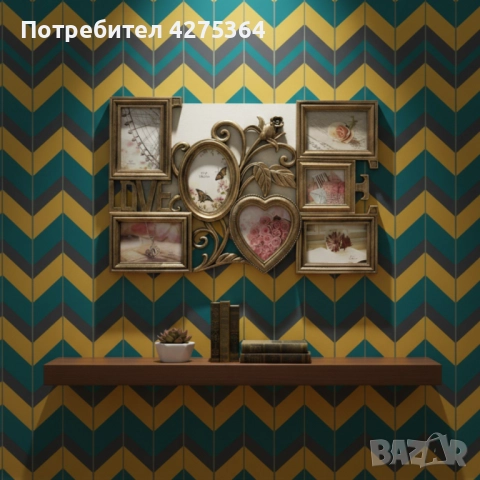 Любовна Феерия – декоративна фоторамка за 7 снимки, снимка 4 - Декорация за дома - 52261943